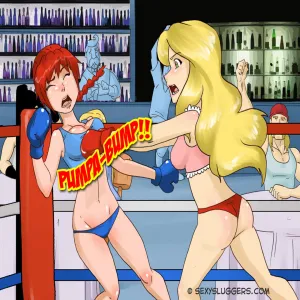 Junior Leather 2 - Alice Vs Mindy - page 13
