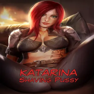 Katarina Shaving Pussy - page 1