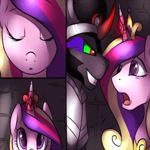 King Sombra Rapes Princess Cadance - page 2