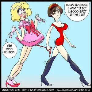 Lacy Sissy's Punishment 2 - page 3