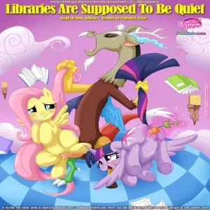 Libraries Are Supposed To Be Quiet - page 1
