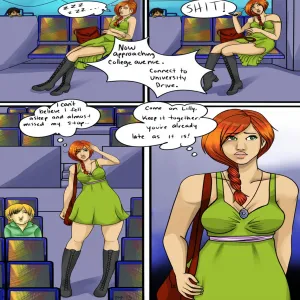 Lilly Finding Love In Spooky Town 1 - page 14