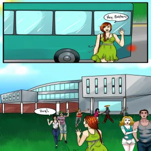 Lilly Finding Love In Spooky Town 1 - page 15