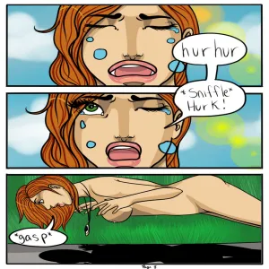 Lilly Finding Love In Spooky Town 1 - page 9