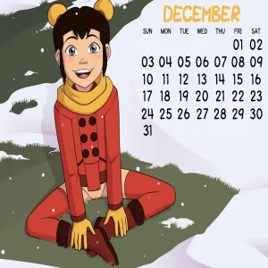 Loli Club Calendar 2017 - page 13
