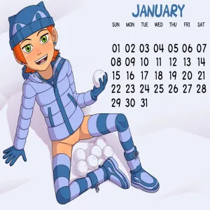 Loli Club Calendar 2017 - page 2