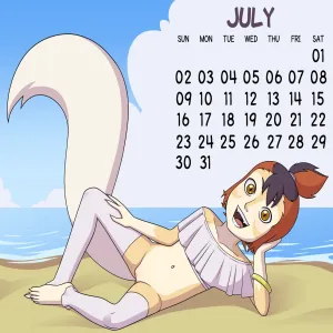 Loli Club Calendar 2017 - page 8