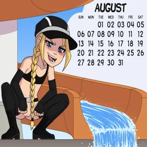 Loli Club Calendar 2017 - page 9