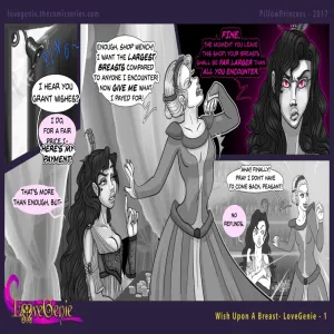 Love Genie 4 - Wish Upon A Breast - page 1