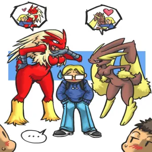 Lopunny Vs Blaziken - page 1