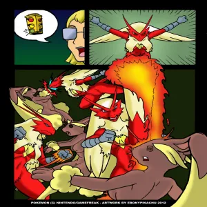 Lopunny Vs Blaziken - page 5