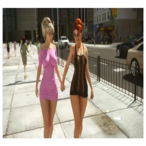 Anastasia & Eve Public Exxxposure - page 2