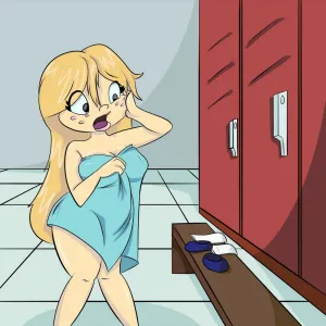 Molly's Nude School Adventure - page 3