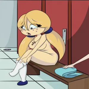 Molly's Nude School Adventure - page 4