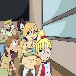 Molly's Nude School Adventure - page 7