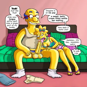 Milhouse's Obsessive Dream Finally Cum True His Father - page 4