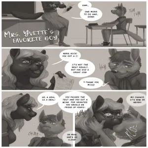 Mrs Yvette's Favorite Boy - page 1