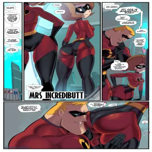 Mrs Incredibutt - page 1