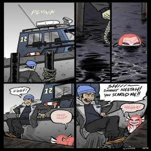 Mr Invisible Side Story - Mermaid - page 2