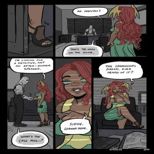 Mr Invisible & The Chancellor's Dream 1 - page 5