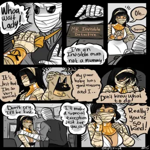 Mr Invisible & The Mummy - page 3