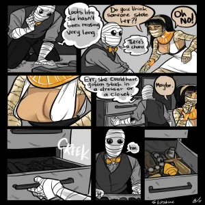 Mr Invisible & The Mummy - page 4