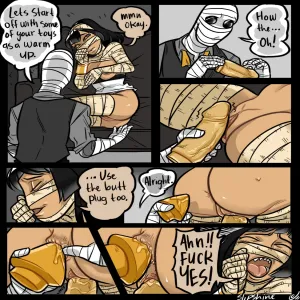Mr Invisible & The Mummy - page 7