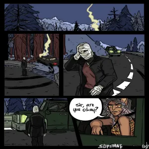 Mr Invisible & The Werewolf - page 2