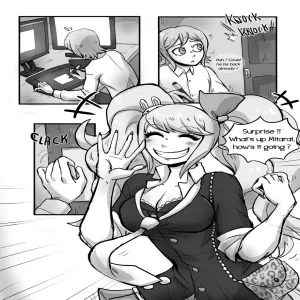 Ms Enoshima's Art Lesson - page 2