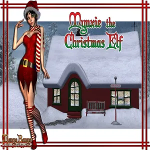 Mynxie The Christmas Elf - page 1