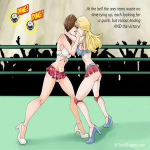 Naughty Fighters Wrestling League 1 - page 6
