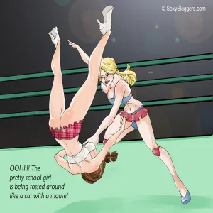 Naughty Fighters Wrestling League 1 - page 8
