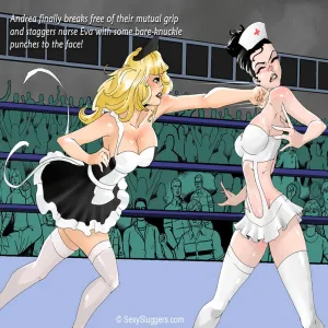 Naughty Fighters Wrestling League 2 - page 5