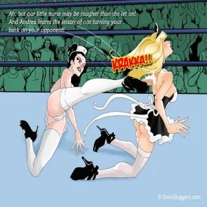 Naughty Fighters Wrestling League 2 - page 8