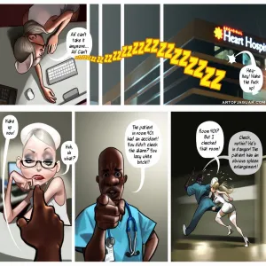 Night Nurse Sara - page 6