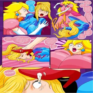 Nintendo Fantasies - Peach X Samus - page 11