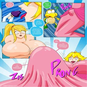 Nintendo Fantasies - Peach X Samus - page 19