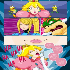 Nintendo Fantasies - Peach X Samus - page 9