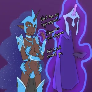 Nightmare Moon Striptease - page 2