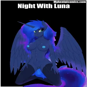 Night With Luna - page 1