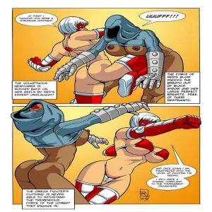 Omega Fighters 4 - Red Fist VS Black Widow - page 4