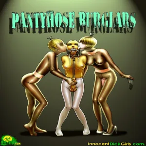 Pantyhose Burglars - page 1