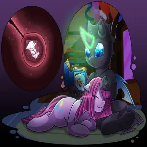 Pinkamena X Changeling - page 26