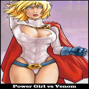 Power Girl vs Venom - page 1