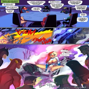 Power Girl XXX Lobo - page 7