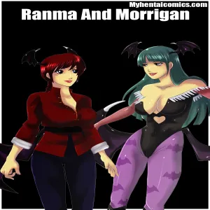 Ranma And Morrigan - page 1