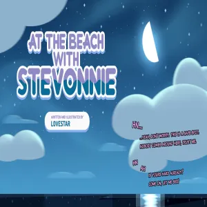 At The Beach With Stevonnie - page 1