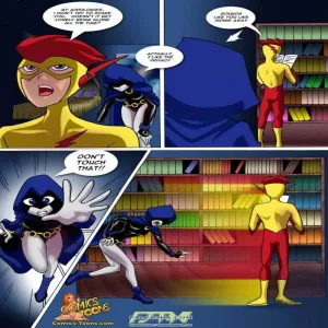 Raven X Kid Flash - page 3