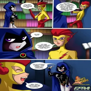 Raven X Kid Flash - page 4