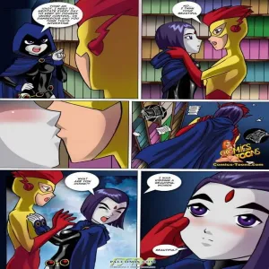 Raven X Kid Flash - page 5